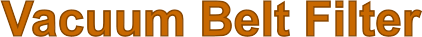 Vacuum Belt Filter