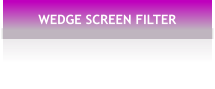 WEDGE SCREEN FILTER