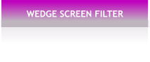 WEDGE SCREEN FILTER